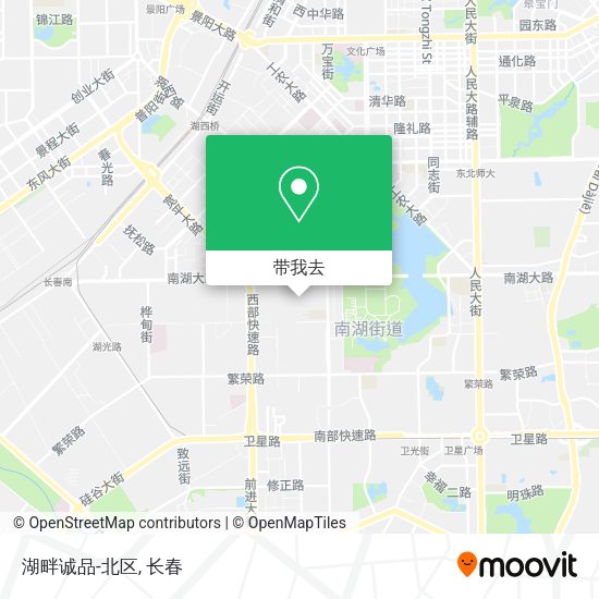 湖畔诚品-北区地图