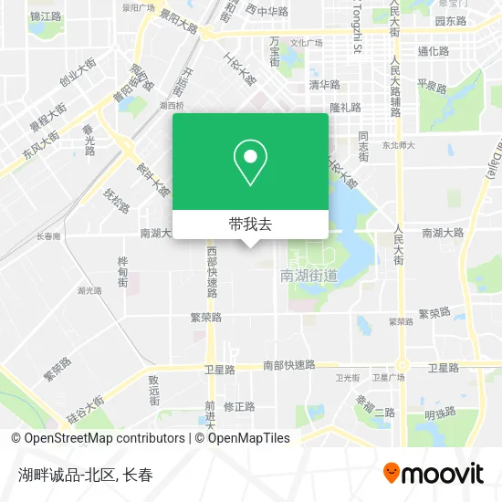 湖畔诚品-北区地图