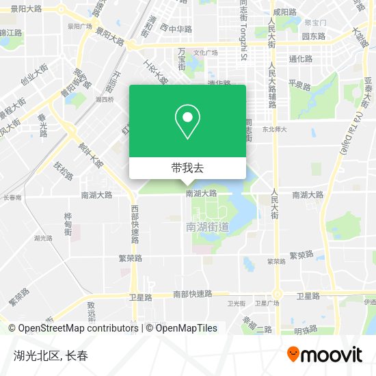 湖光北区地图