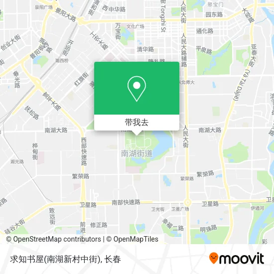 求知书屋(南湖新村中街)地图