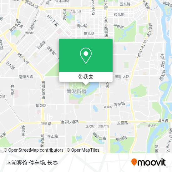 南湖宾馆-停车场地图