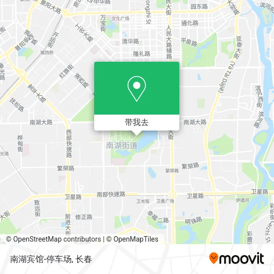 南湖宾馆-停车场地图