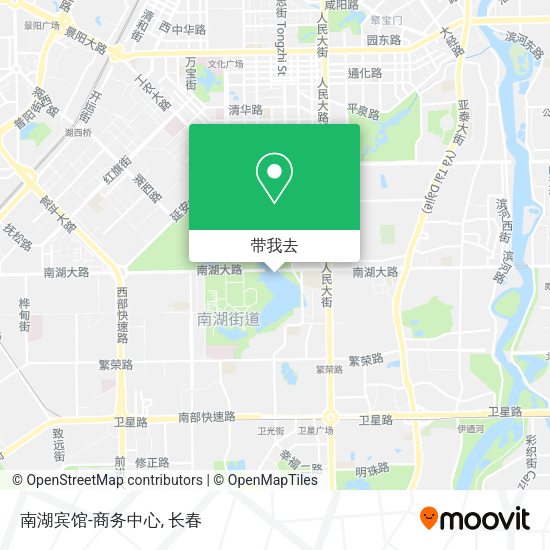 南湖宾馆-商务中心地图