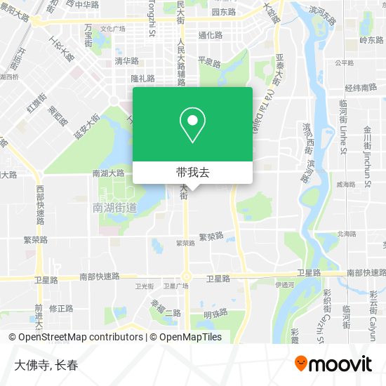 大佛寺地图