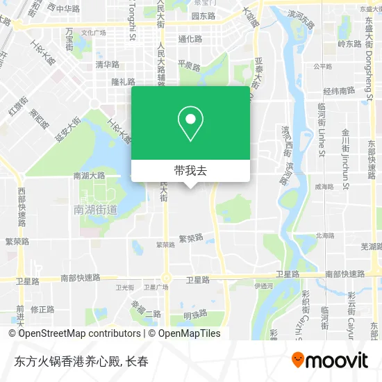 东方火锅香港养心殿地图