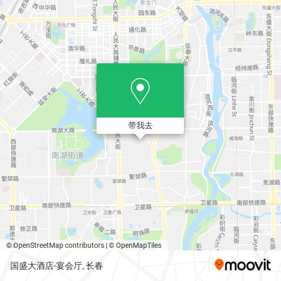国盛大酒店-宴会厅地图