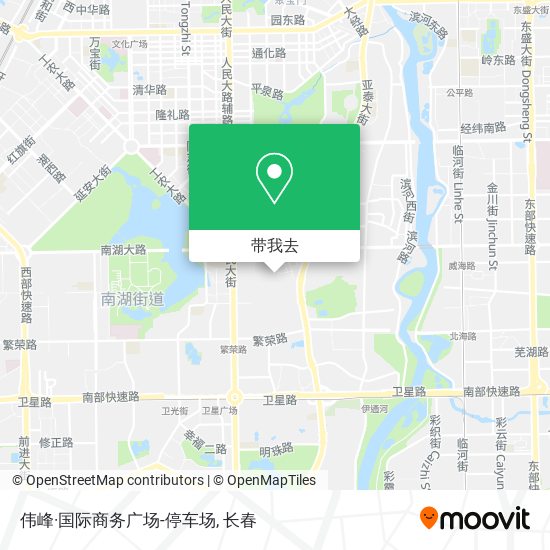 伟峰·国际商务广场-停车场地图