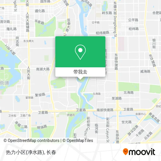 热力小区(净水路)地图