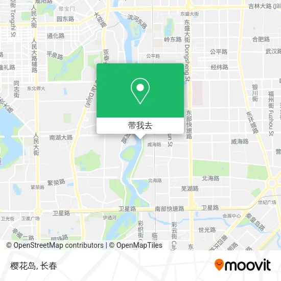 樱花岛地图