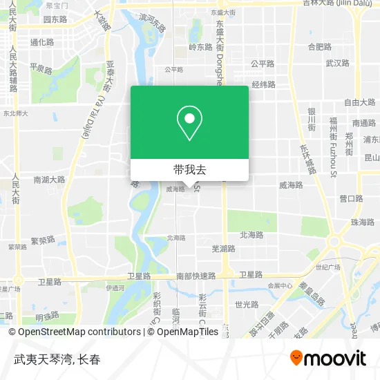武夷天琴湾地图