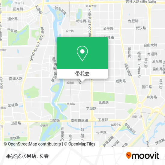 果婆婆水果店地图