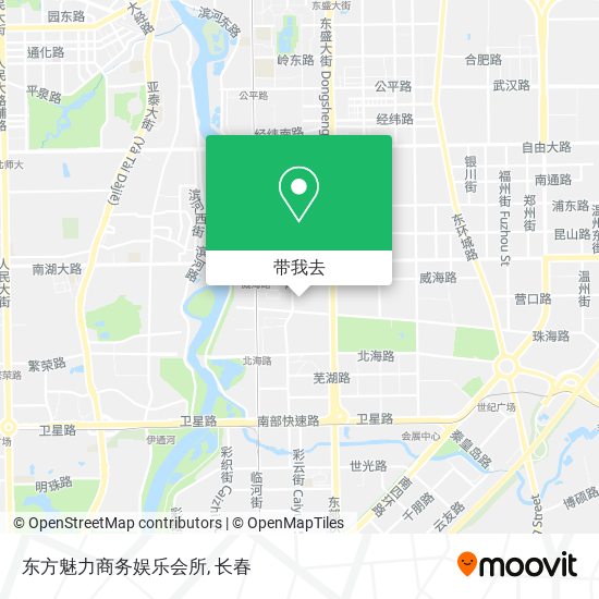 东方魅力商务娱乐会所地图