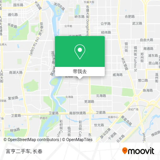 富亨二手车地图