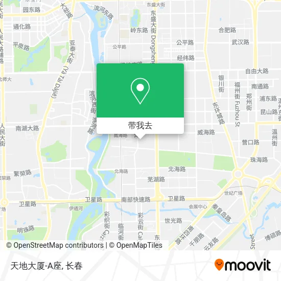 天地大厦-A座地图