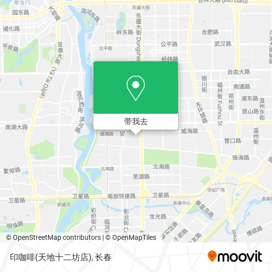 印咖啡(天地十二坊店)地图