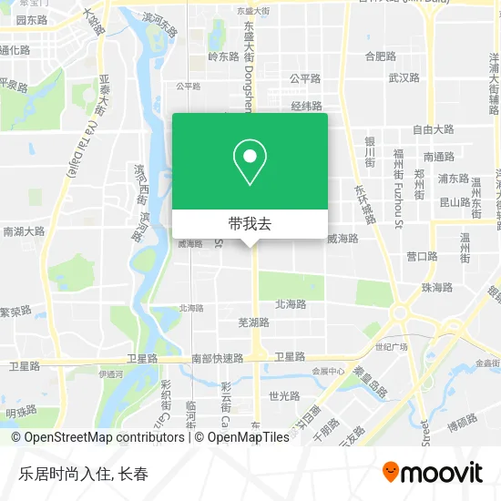 乐居时尚入住地图