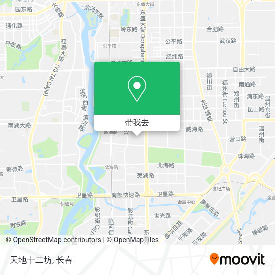 天地十二坊地图