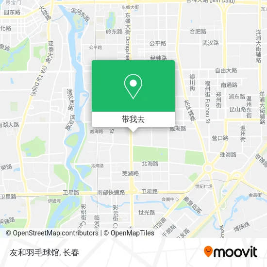 友和羽毛球馆地图