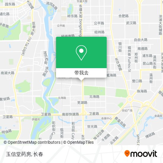 玉信堂药房地图