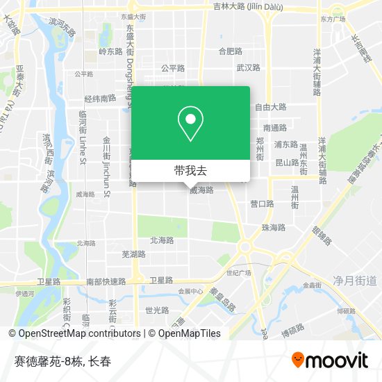 赛德馨苑-8栋地图