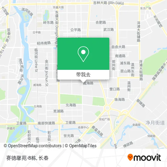 赛德馨苑-8栋地图
