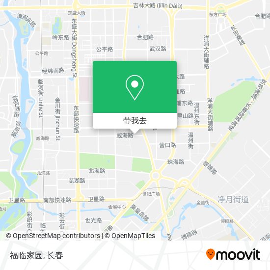 福临家园地图