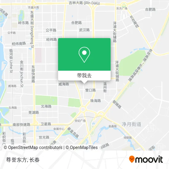 尊誉东方地图