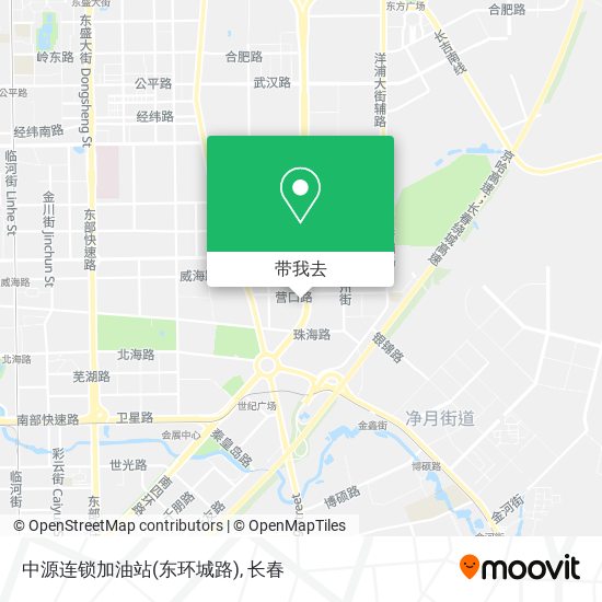 中源连锁加油站(东环城路)地图