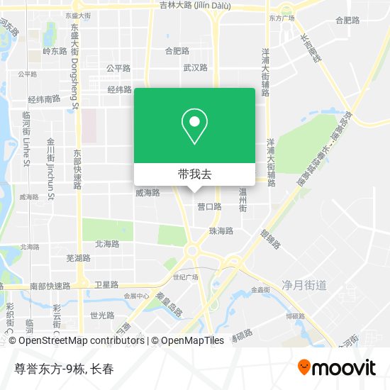 尊誉东方-9栋地图