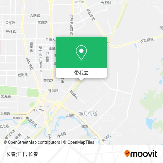 长春汇丰地图