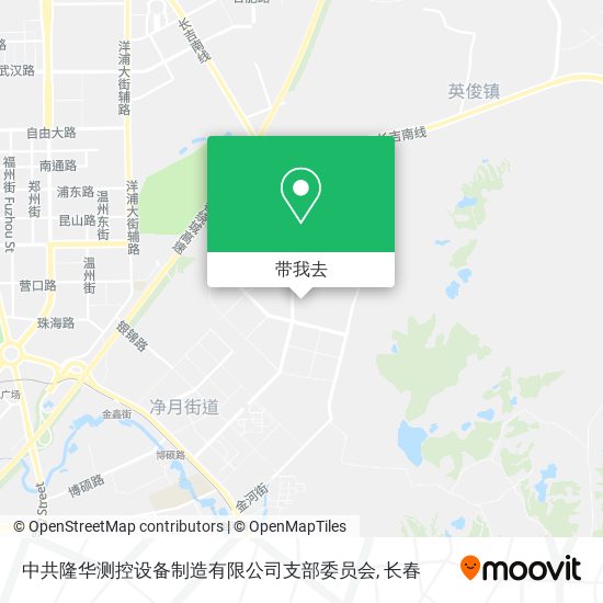 中共隆华测控设备制造有限公司支部委员会地图