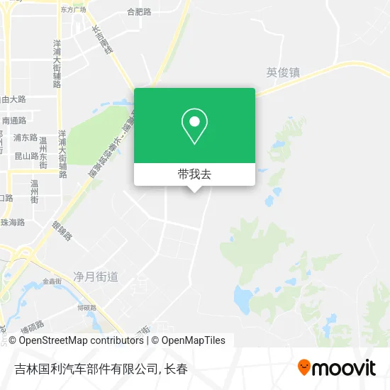 吉林国利汽车部件有限公司地图