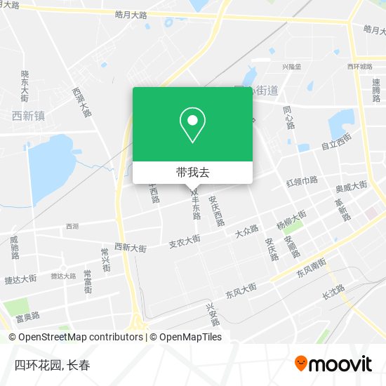 四环花园地图
