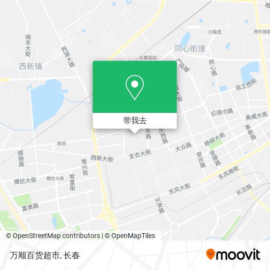 万顺百货超市地图
