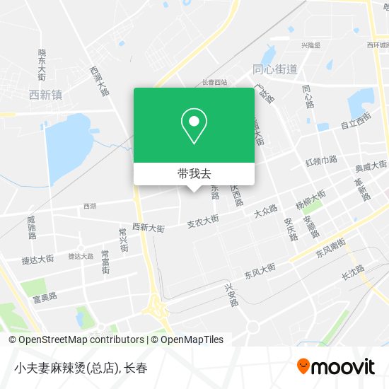 小夫妻麻辣烫(总店)地图