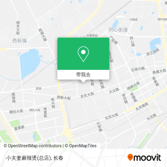 小夫妻麻辣烫(总店)地图