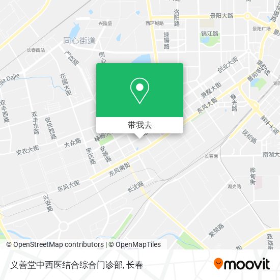 义善堂中西医结合综合门诊部地图