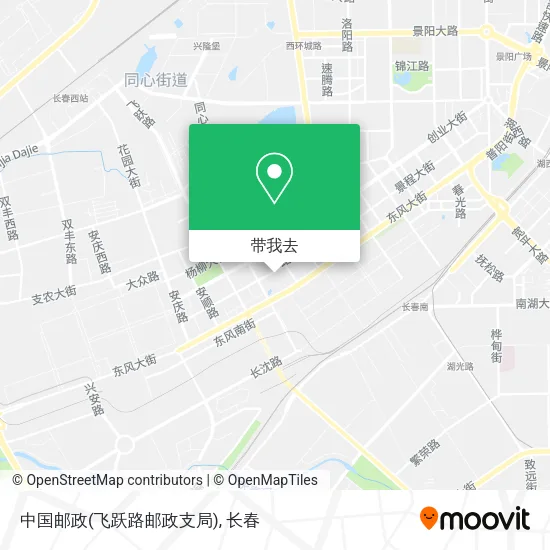 中国邮政(飞跃路邮政支局)地图