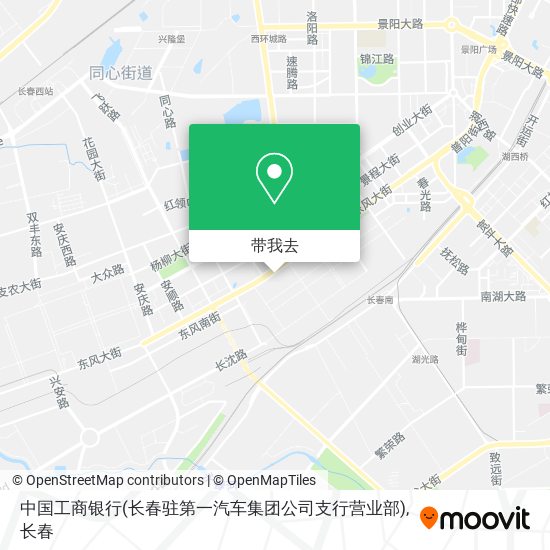 中国工商银行(长春驻第一汽车集团公司支行营业部)地图