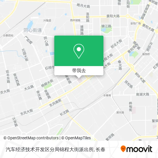 汽车经济技术开发区分局锦程大街派出所地图
