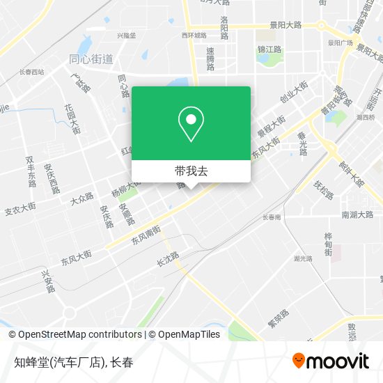 知蜂堂(汽车厂店)地图