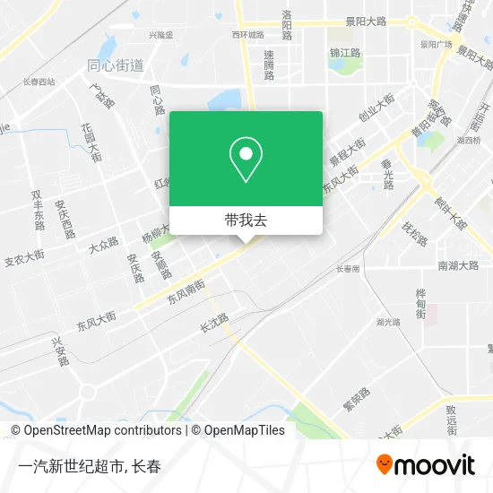 一汽新世纪超市地图