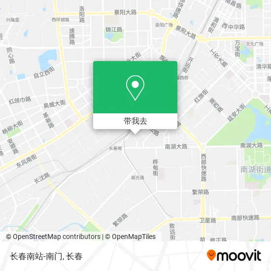 长春南站-南门地图