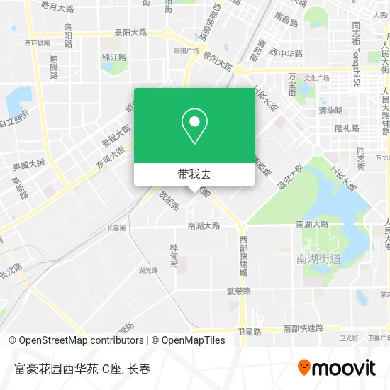 富豪花园西华苑-C座地图