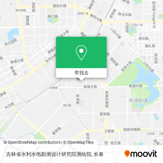 吉林省水利水电勘测设计研究院测绘院地图