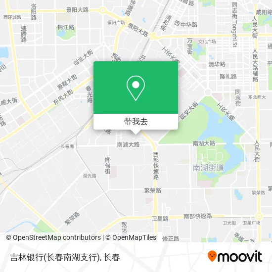 吉林银行(长春南湖支行)地图