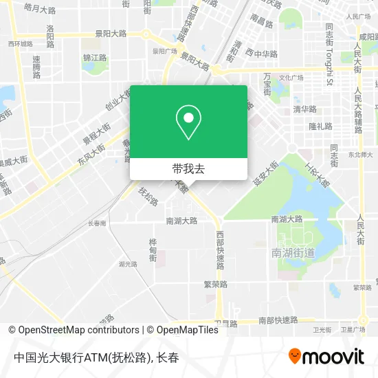 中国光大银行ATM(抚松路)地图