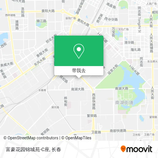 富豪花园锦城苑-C座地图