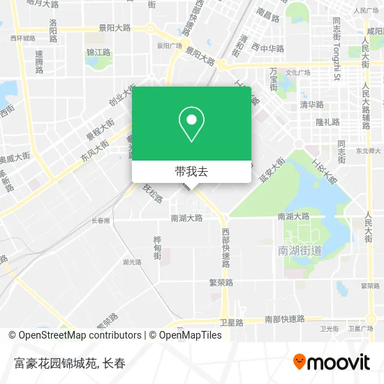 富豪花园锦城苑地图