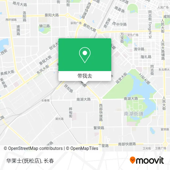 华莱士(抚松店)地图